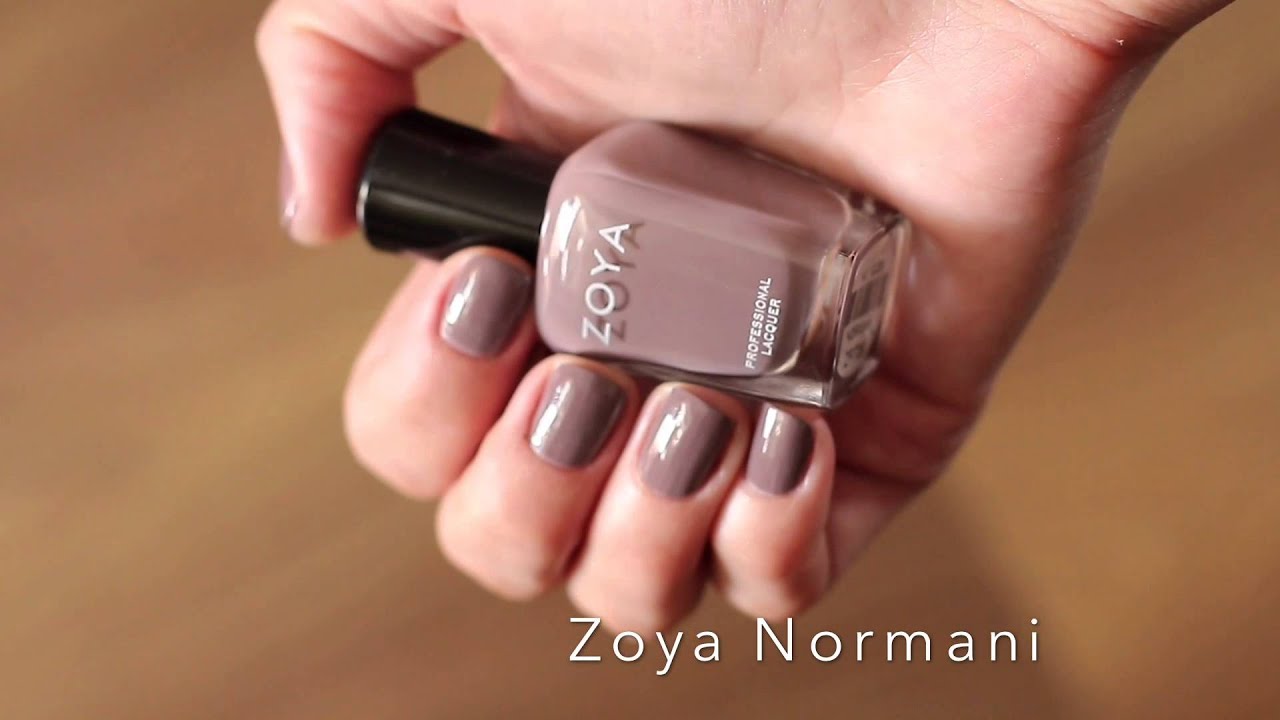 Обзор лак Zoya Normani, Naturel collection, swatch