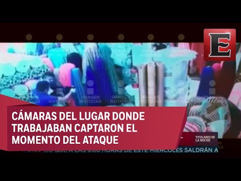 Fuertes imágenes: cámaras graban ataque a Jazmín Contreras