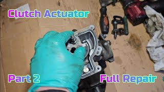 Part 2 P0810 Clutch Actuator Full Repair Guide Toyota Semi Automatic MMT | Assembly of unit