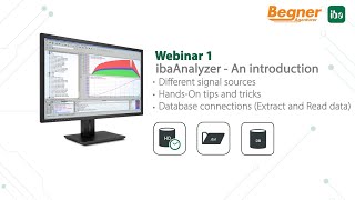 Begner Webinar [ENG] ibaAnalyzer   An introduction