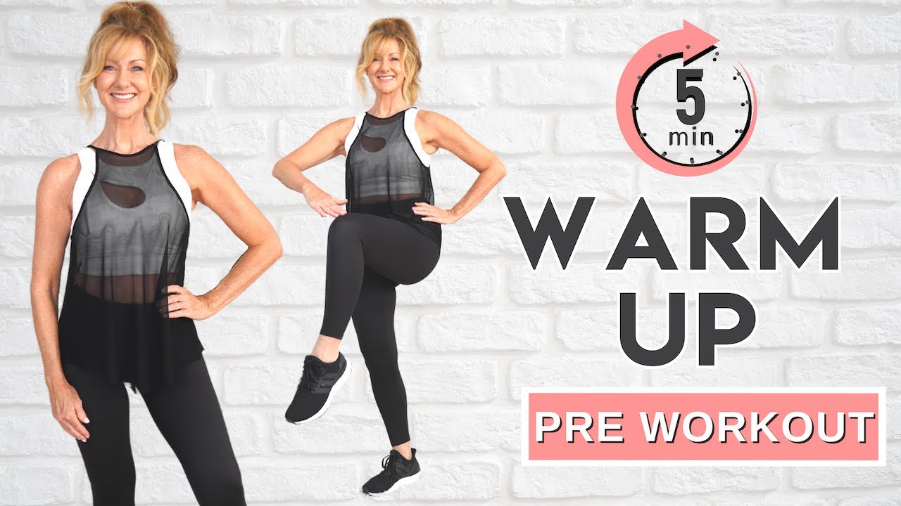 5 Minute Warm Up for At Home Workouts | No Jumping!