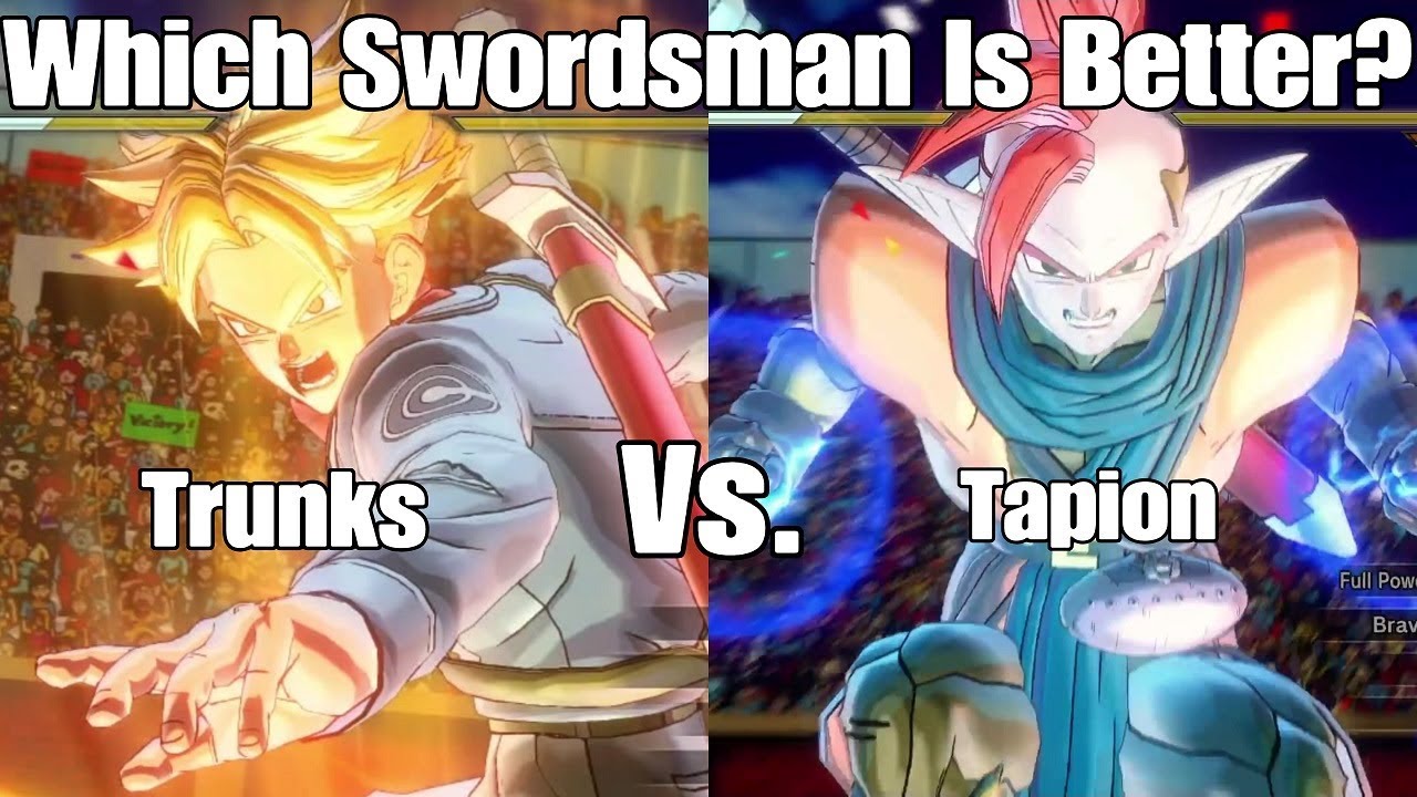 Xenoverse 2 Swordsman Character Test Tapion Vs. Trunks! Which Sword