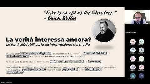 Primo Webinar E-Project: “Distinguere le fonti affidabili dalla disinformazione in ambito ecologico”