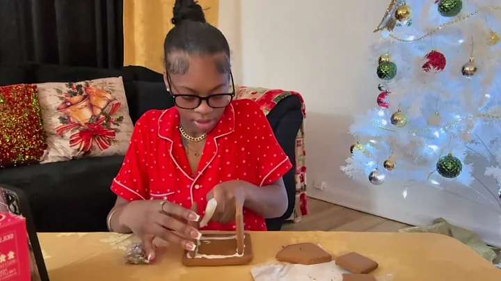 Q&A | making a gingerbread house 🎄 | vlogmas day 7