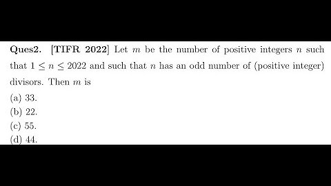 TIFR 2022 MATHS PhD SOLUTIONS GS2022