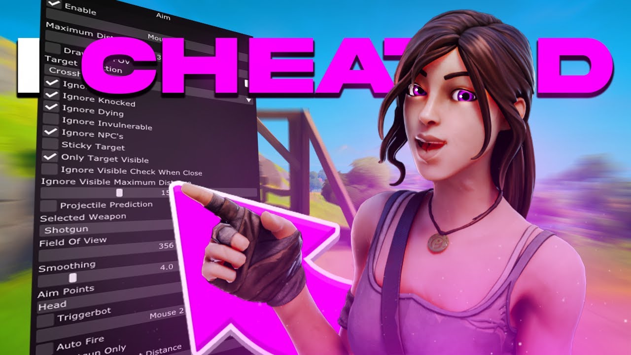 CHEATING With The BEST Fortnite CHEAT | vmx cheats