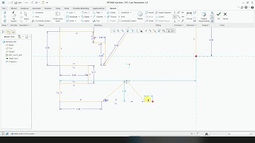 Creo practice Exercises for Beginner ,creo sketch Exercise ,Creo Basic Tutorial