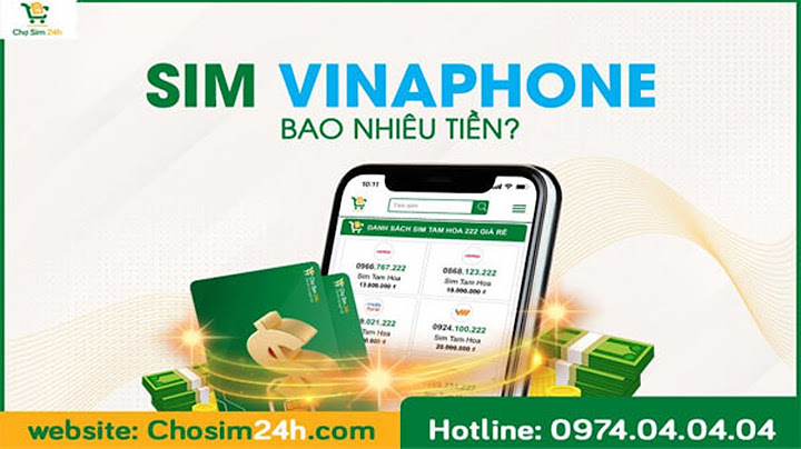 Làm lại sim vina hết bao nhiêu tiền