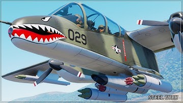 The A-10A Version !!! OV-10a BRONCO in War Thunder (User Model)