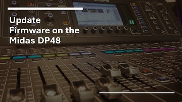 How to Update Firmware on Midas DP48 @TipsToFix