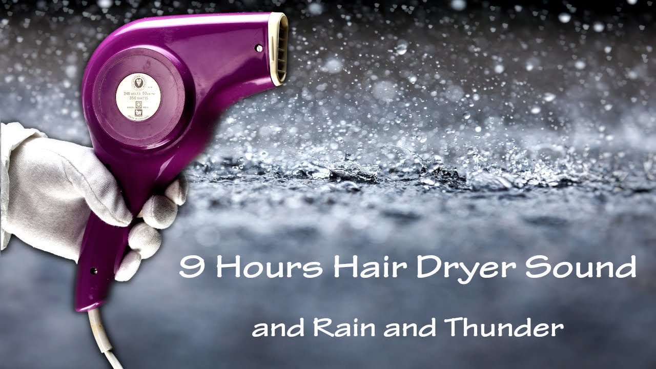 Hair Dryer Sound 17  Binaural ASMR  White Noise to Relax and Sleep   YouTube