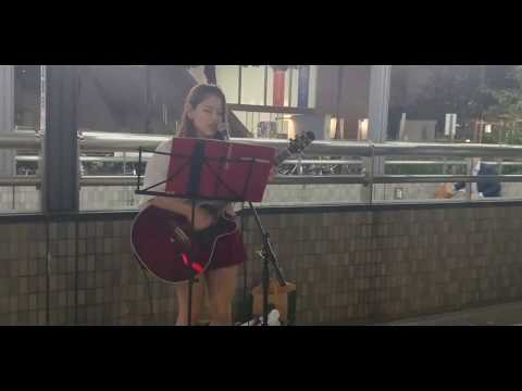 菜々星百華 (ななせももか) 2019.9.30 金山駅路上ライブ