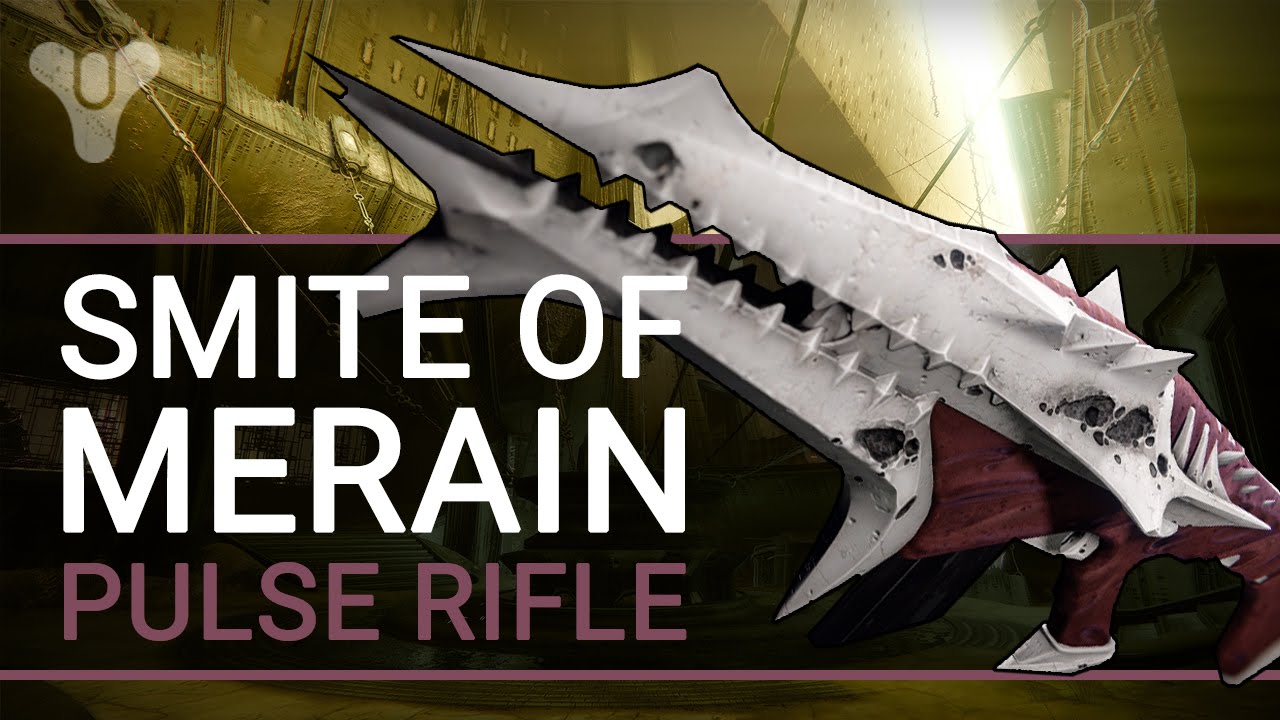 Destiny: Smite of Merain Pulse Rifle | Kings Fall Weapon - YouTube