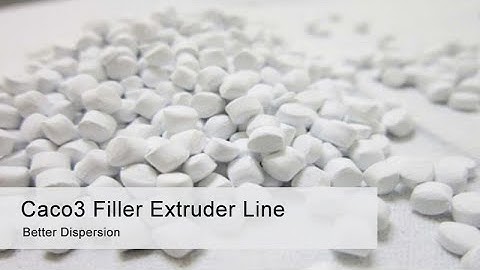 Calcium Carbonate Filler Extruder, Caco3 Filler Masterbatch Extruder - Kerke (WANPLAS GROUP)
