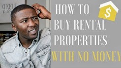 How to buy houses with no money down 