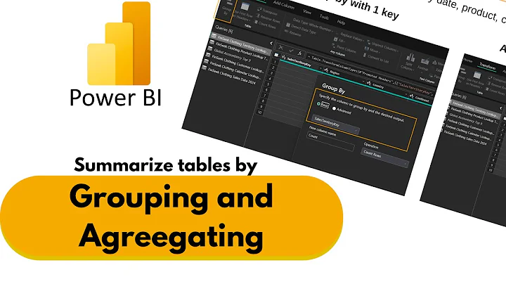 Power BI Grouping & Aggregating Data Explained | 2024 Power BI Tutorial