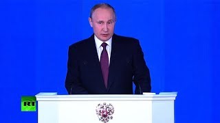 Putin’s annual address to Federal Assembly (FULL VIDEO)
