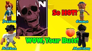 Skeleton Roasting Cringe Roblox StoryTime TikToks #63