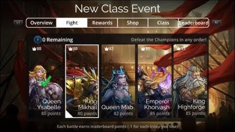 Gems of War - Runepriest Class event high level matches