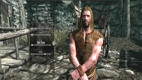 The Elder Scrolls V: Skyrim Walkthrough part 1 character creation and unbound