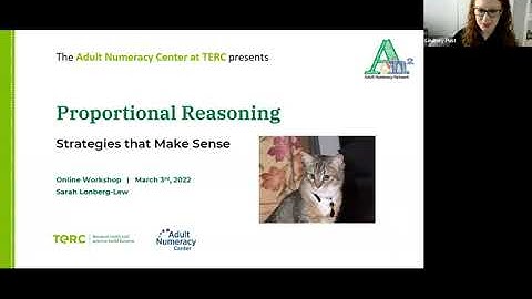 Proportional Reasoning: Strategies that Make Sense