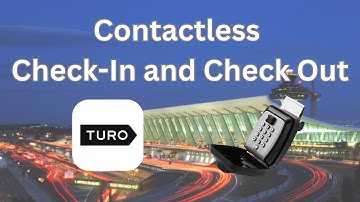 Contactless Check-In and Check out at Dulles International (Turo)