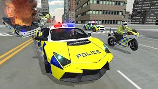 Police Car Driving - Motorbike Riding Gameplay Trailer screenshot 2