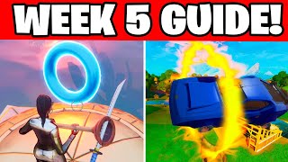 ALL WEEK 5 CHALLENGES GUIDE FORTNITE CHAPTER 2 SEASON 4