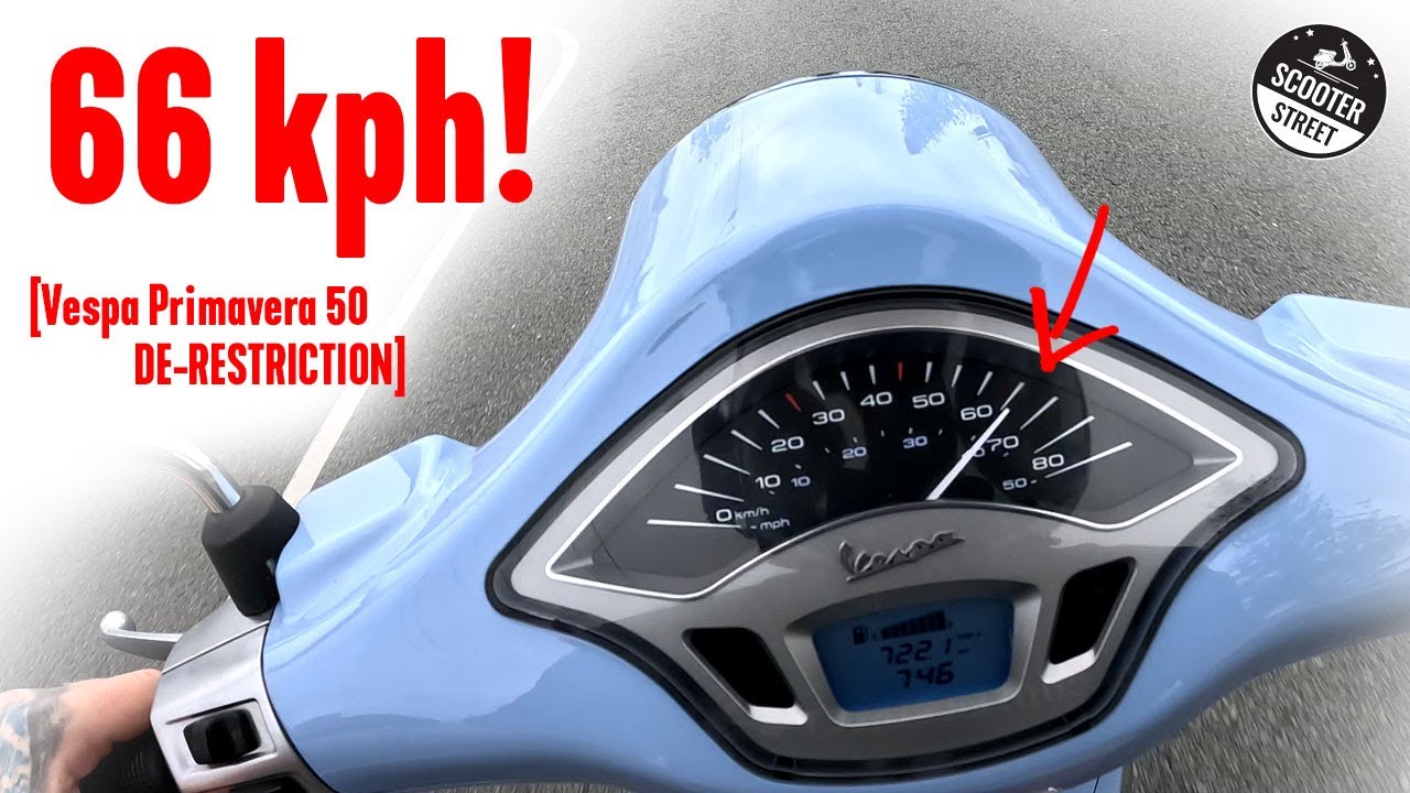Vespa Primavera 50 HURTS Traffic?! Fix Its slow Speed NOW | Scooter Street