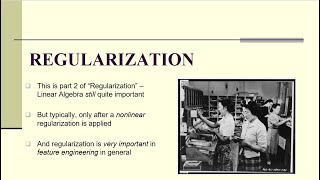APM8-2: Regularization