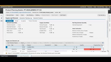 SAP Business ByDesign - Material Requirements Planning
