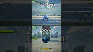 Spidermonkey Vs Ultimate Canonbolt Race🏁 #ben10 #ben10game