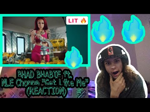 BHAD BHABIE "Get Like Me" ft. NLE Choppa (Reaction)