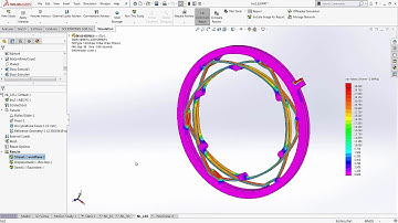 SOLIDWORKS Simulation - Simulating a Flexible Iris