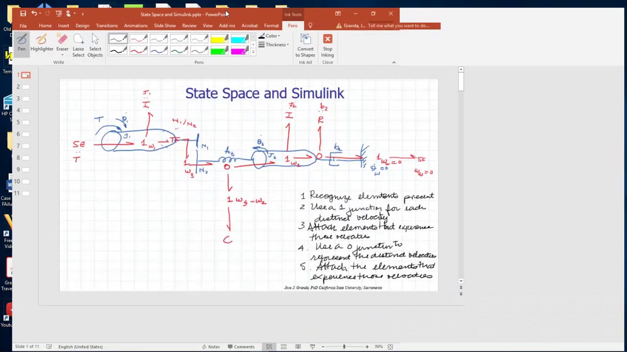 State Space to Simulink Part 1 144 - YouTube