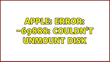 Apple: Error: -69888: Couldn