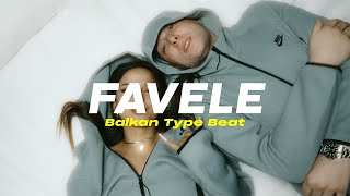 BIBA x AMNA TYPE BEAT - "FAVELE" | Balkan Type Beat