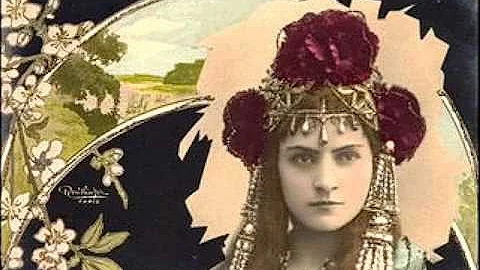 Rose CARON ~ Cantilene (HELLE - Duvernoy) ~ 1904