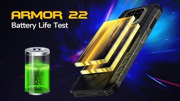 Ulefone Armor 22 Battery Life Test - Night Vision Video Recording | Ulefone Test