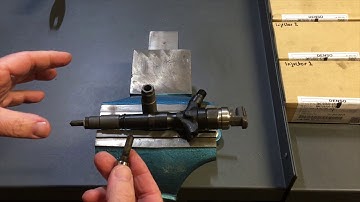 HOW TO CHANGE NOZZLE & NEEDLE ON A DENSO COMMON RAIL INJECTOR