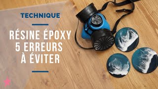 5 Erreurs À Éviter quand on Débute en Résine Époxy