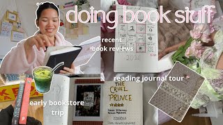 lets do bookish stuff 📚 7 am bookstore trip, making a reading journal, life update (i'm moving out)