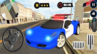 POLICE CAR SERVICE - Wash, refuel, repair, drive - Car Kids Game screenshot 2