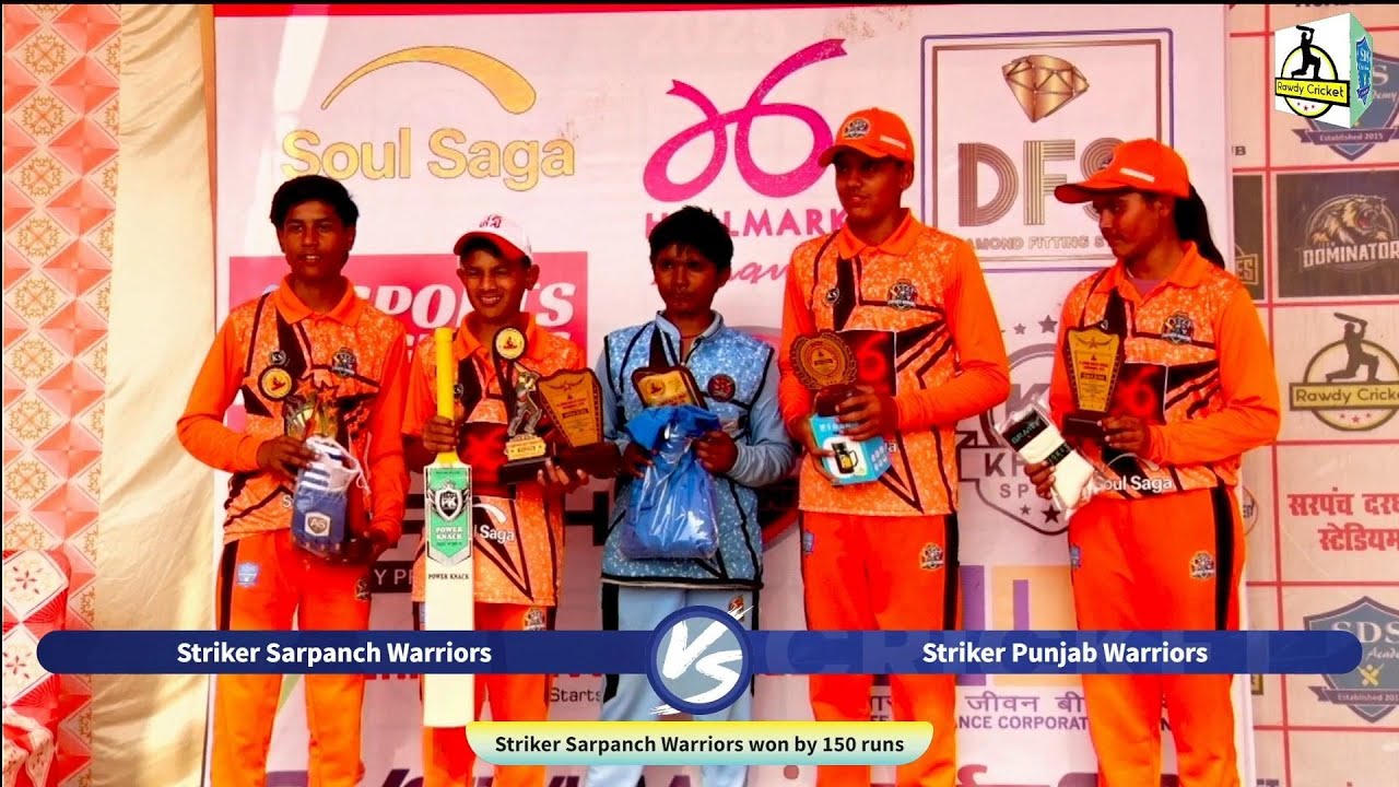 Striker Sarpanch Warriors Vs Striker Punjab Warriors HIGHLIGHTS Sarpanch Dargai Ground 