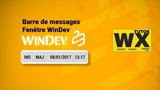 Famous WinDev Message Bar Wealth