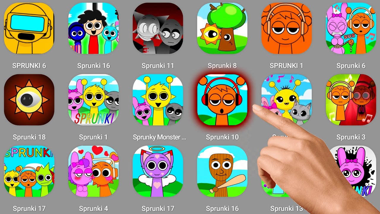 Incredibox Sprunki But Everyone Is Alive: From Phase 1 To Phase 8 ,Spranky Survival,Sprunki Beats...