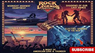 Download Lagu Rock Legends Festival – Classic Rock Ballads \u0026 Emotional Guitar Night | 80s 90s Rock MP3
