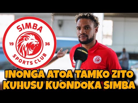 Alichokisema HENNOCK INONGA Athibitisha Kuondoka SIMBA Na Kwenda UFARANSA Pigo Kubwa Msimbazi 