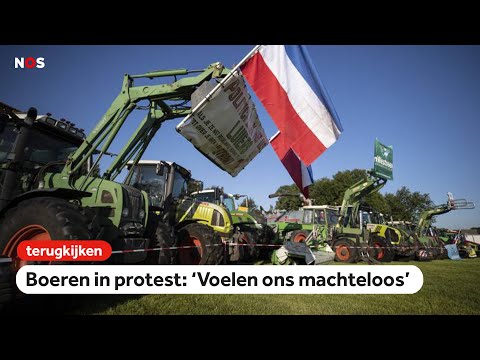 LIVE: Kijk mee naar boerenprotest in Stroe