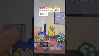 Friday free gift btw THE TABLET GAVE ME A FACE REVEAL!! #tocaboca #tocalifeworld #2026 #april #viral